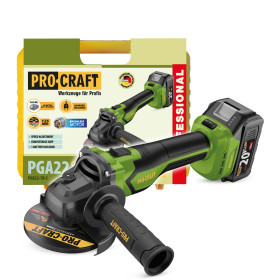 Aku uhlová brúska Procraft PGA22