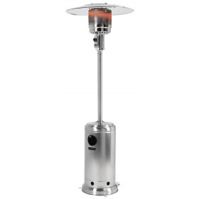 Strend Pro terasový ohrievač nerezový, plynový, 13 kW 2212414