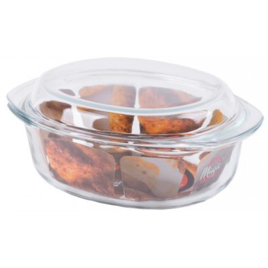 Misa MagicHome, zapekacia, 3500 ml, borosilikátové sklo, oválna