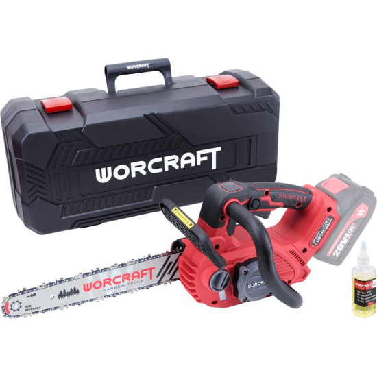 Píla Worcraft CGC-S20LiBA, bezuhliková, reťazová, 20V Li-ion, 75ml nádrž, 12