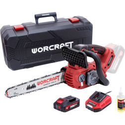 Píla Worcraft CGC-S20LiBAM, bezuhliková, reťazová, 20V Li-ion, 75ml nádrž na olej, 12