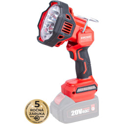 Reflektor Worcraft CLED-S20Li-30WB ShareSYS, 20V Li-ion, ručný, 30 W, 800/1500/2500 lm
