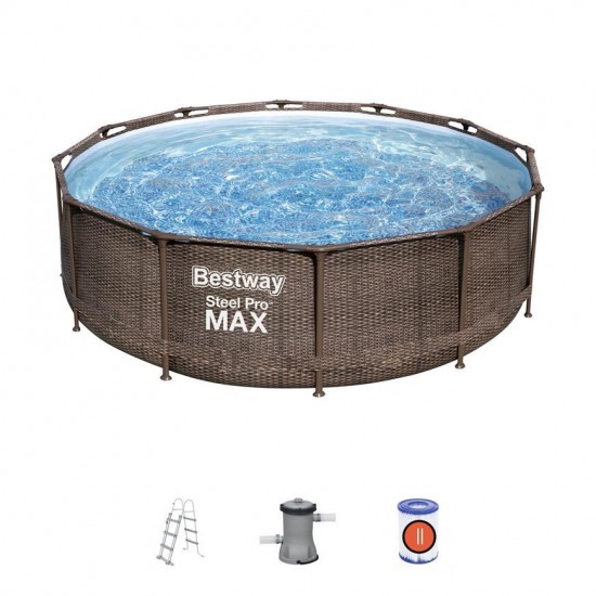 Bestway Steel Pro Max Rattan 366 x 100 cm 56709