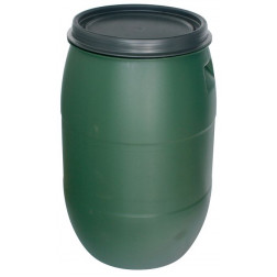 Barel Pannon Rainbarel 220 lit. 465 mm, zelený sud na dažďovú vodu, HDPE