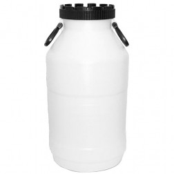 Barel JPP 50 lit. širokohrdlý plastový sud na kvasenie, pitnú vodu, hrdlo 195 mm, HDPE