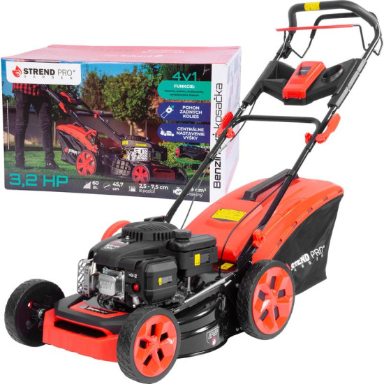 Kosačka Strend Pro QL46P-139, benzínová, 2,4 kW, záber 46 cm, s pojazdom, LONCIN
