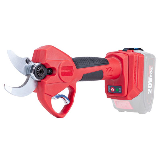 Nožnice Worcraft CSC-S20LiB ShareSYS, 20V Li-Ion, záhradné, akumulátorové, na konáre, cut.30 mm, (náhrada 1111637)(
